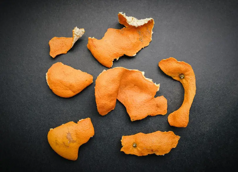 How long does it take for orange peels to decompose?